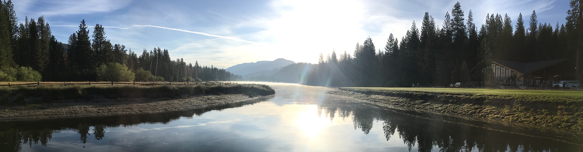 Blick auf einen Flusslauf kuelboxkaufen